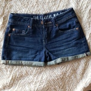 Cotton On Mis Rise Denim Shorts